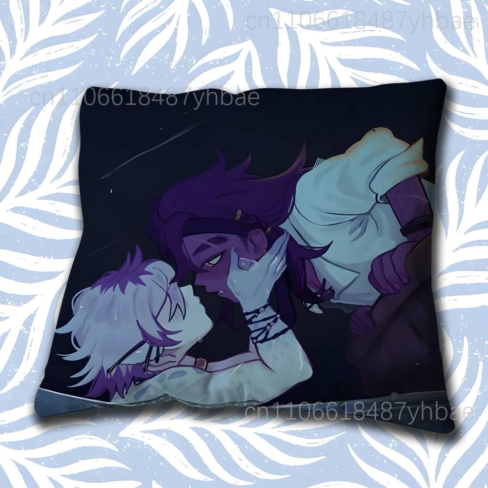 RRebound Of The Heart Pillow Case Short Plush Sofa Decorative Gift Home Doublesided Printing Cushio
