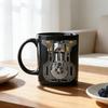 3D Engine Print Mug Ceramic Coffee Cup Dishwasher & Microwave Safe Mechanic Workshop Drinkware Unique Gift for Car Enthusiasts Mechanics
