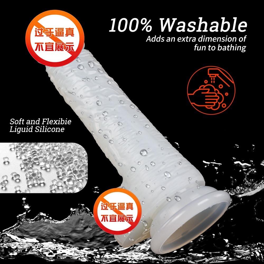 Fake Penis Sex Toy Silicone Dildo Large Meat Stick Female Masturbator Adult Sex Toy