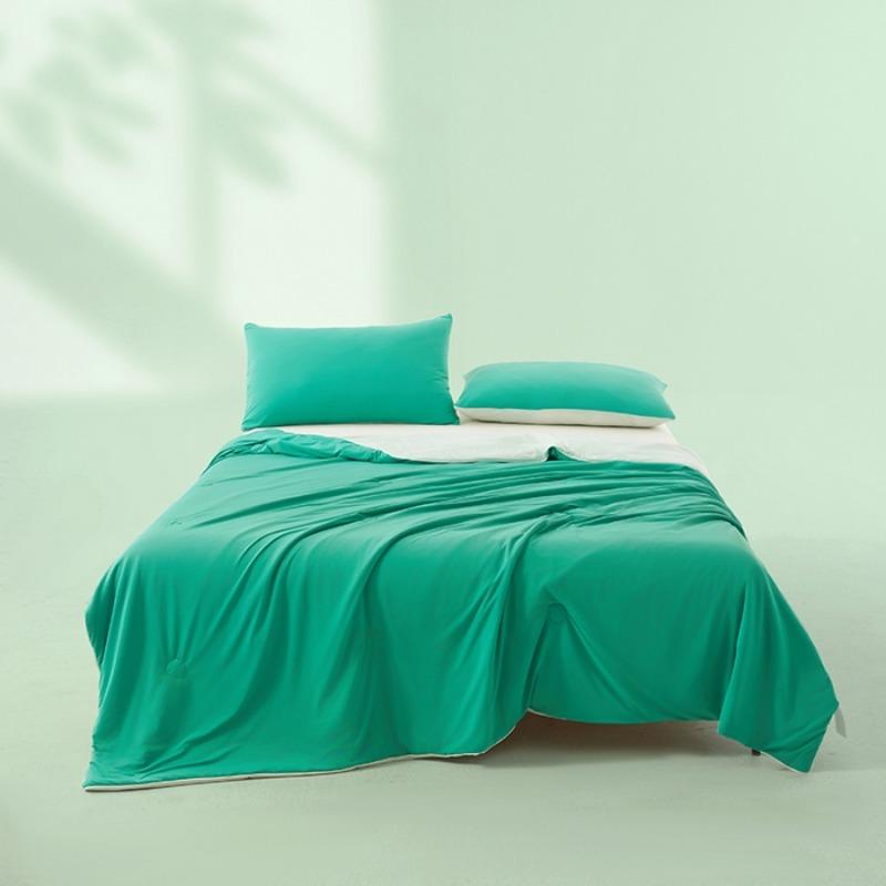 Class A cool silk ice cream summer cool quilt summer solid color air conditioner quilt washable ice silk thin quilt