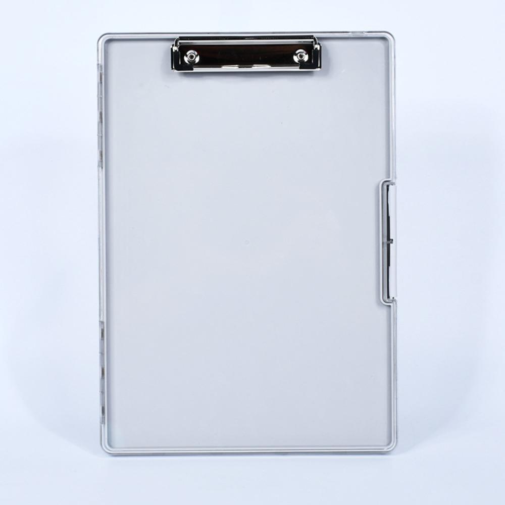 Side Opening Storage Clipboard Double-layer Clipboard Organizer Writing Board  Office Accessories