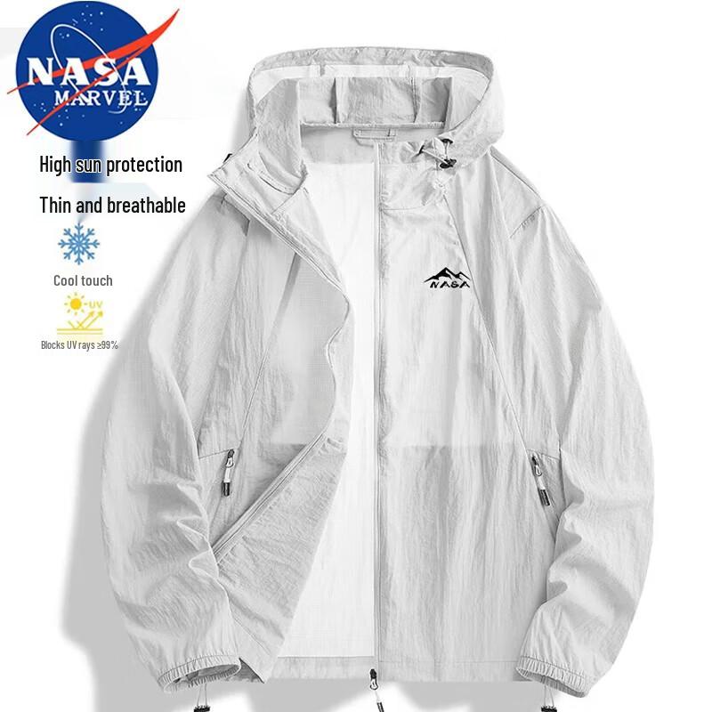 

NASA MARVEL Men s Summer Lightweight Sun Protection Jacket XL