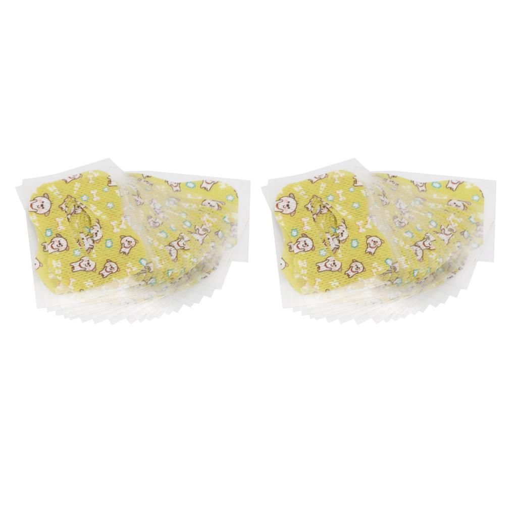 40pcs Kids Sleep Mouth Tape Smoothly Breathing Reduce Snoring Soft Cotton Mouth Breath Patches