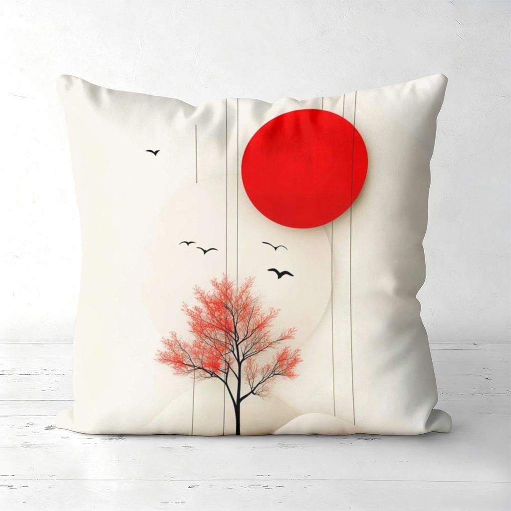Autumn Landscape Pillow Covers Stylish Home Decor Polyester pillowcase, sofa decorative cushion cov Headboard Pillow