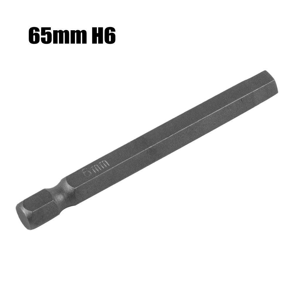 Screwdriver Bit Alloy Steel Length 2.55In Power Drill