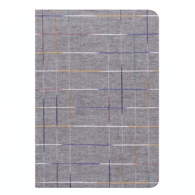 Custom A5 Fabric Printed Notebook 128 Sheets Sewing Bound Lined Blank Journal  ODM  Corporate Gift Eco Stationery
