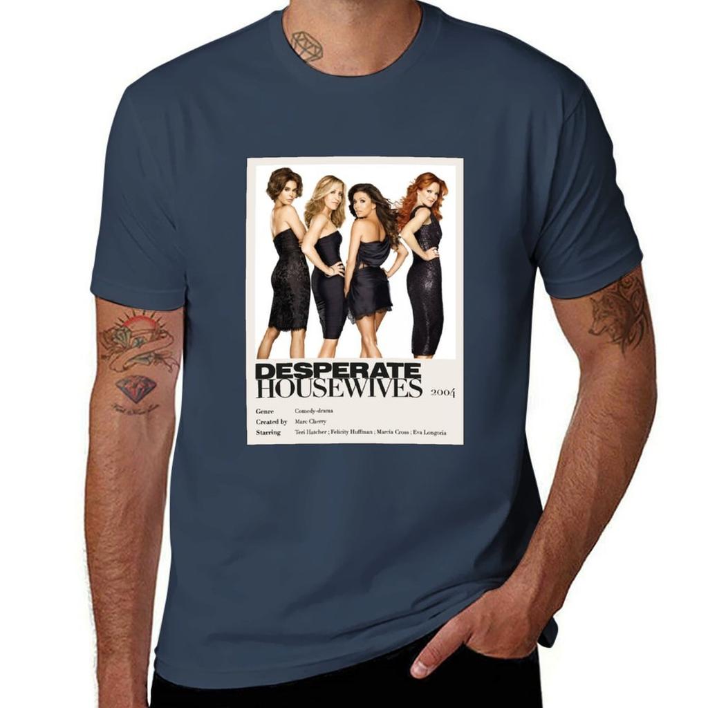 Desperate Housewives Minimalist Series Sheet Tshirt Christmas Casual Short Sleeve Top