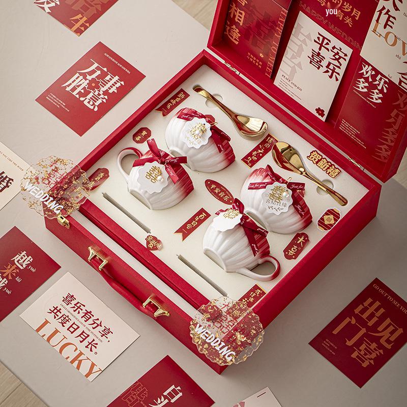 Luxury Tableware Wedding Gift for Newlyweds and Best Friend's Bridal or Engagement