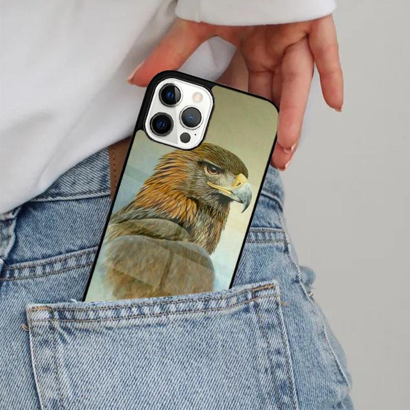 

Eagle Hawk Bird Animal Phone Case Magesafe Magnetic Wireless Charge Cover For iPhone 17 Air 16 16e 11 12 13 14 15 Pro Max Plus iPhone 14pro max
