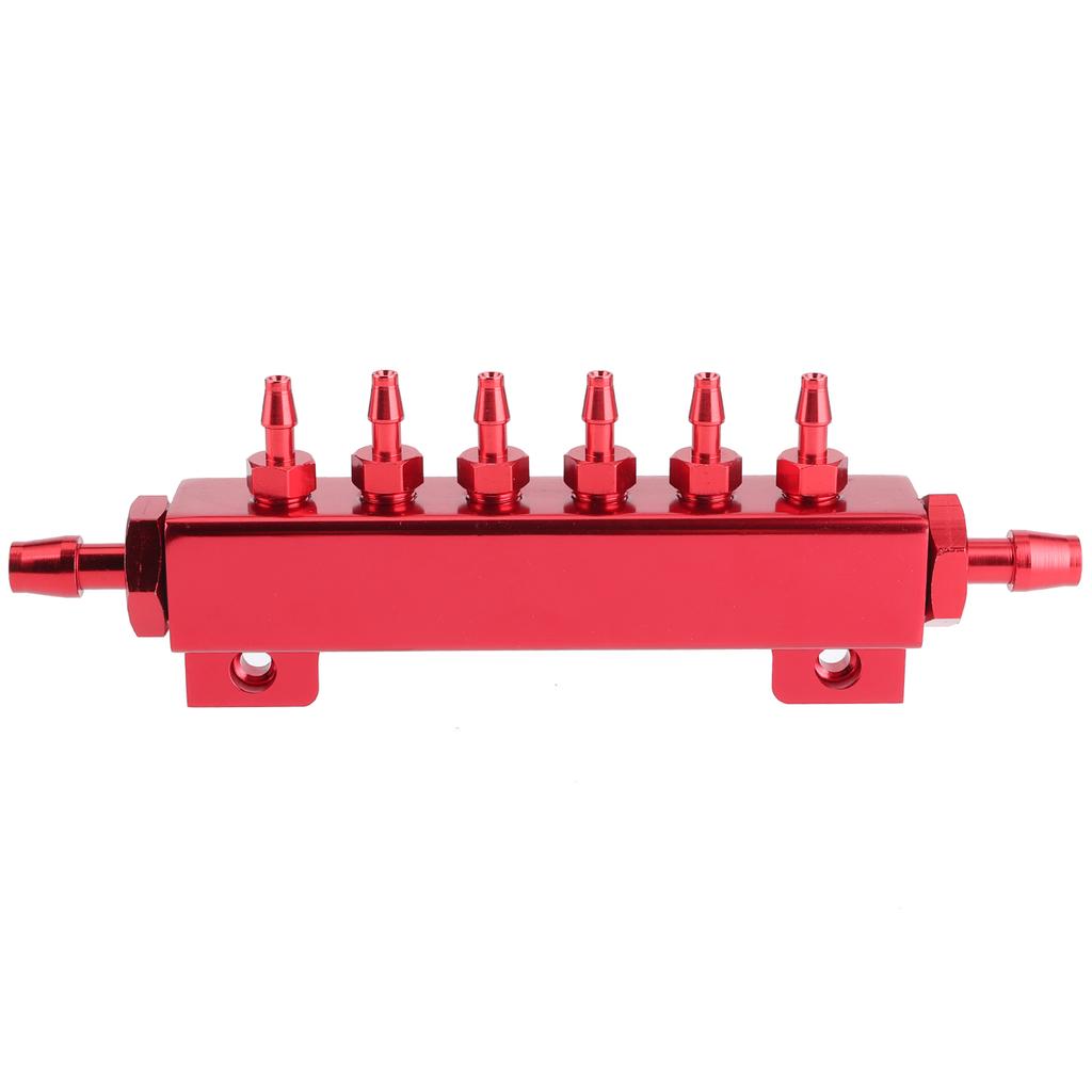 6 Port Vacuum Block Manifold Kit Fuel Gas Wastegate Boost