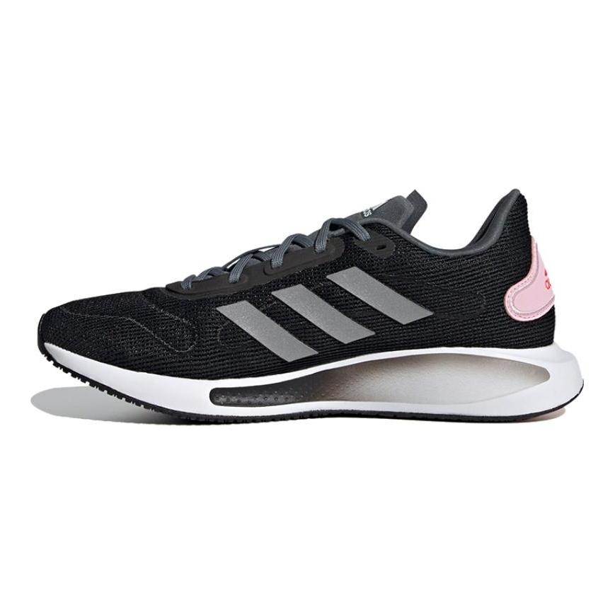 Adidas Women's Galaxar Run 'Black Fresh Candy' Sneakers FW1185