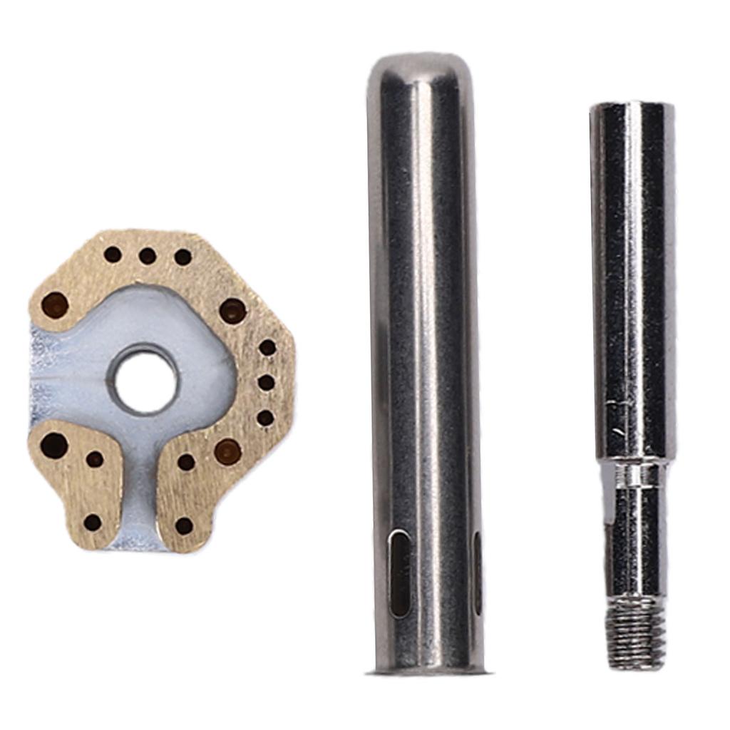 Joystick Soldering Iron Tip Fit for Switch Game Console Controller Welding with Adapter Multi Hole Copper Cr Plated
