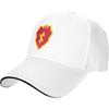 Th Infantry Division Lightning Bolt Baseball Cap Adjustable Sun Hat Casual Polyester Ball Cap