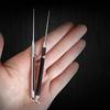 Titanium Alloy Toothpick Portable Tooth Pick Artifact Fruit Pick Retractable Toothpick Keys Pendant Camping Outdoor Tool