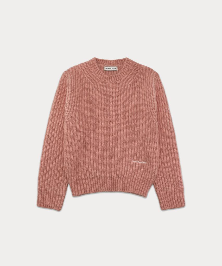Sseomweeobeoteo Mone Wool Knit - Pink