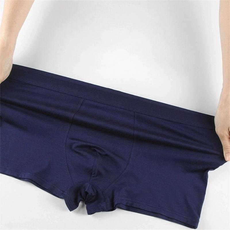 5 Pcs Men's Plus Size Underwear Comfortable Boxer Briefs Mid‑Waist Breathable Panties L XL XXL 3XL 4XL 5XL 6XL