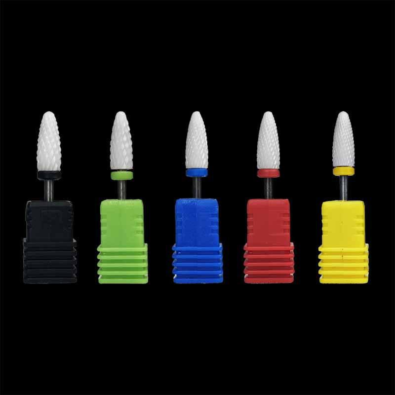 Nail Grinding and Polishing Set with Diamond Ceramic Heads for Nail Removal