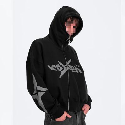 Evropský a americký styl streetová móda mikina na zip pro muže a ženy