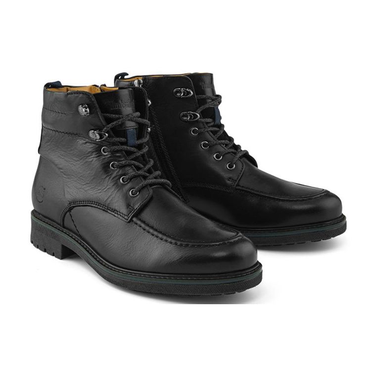 Timberland Mid-Calf Outdoor Casual Work Boots Men Boots Black A2KBCW