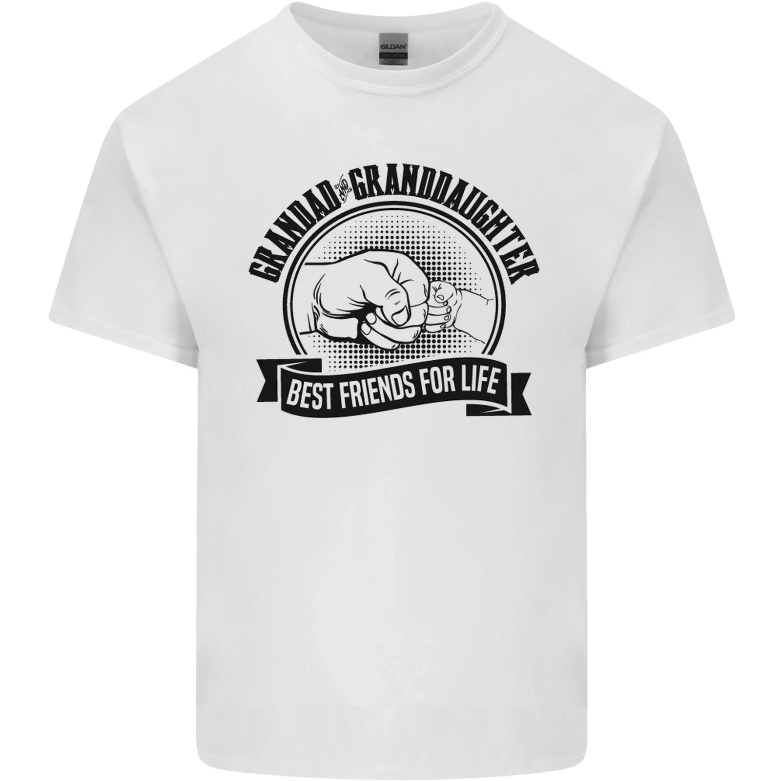 

Grandad & Granddaughter Grandparents Day Kids T-Shirt Childrens L
