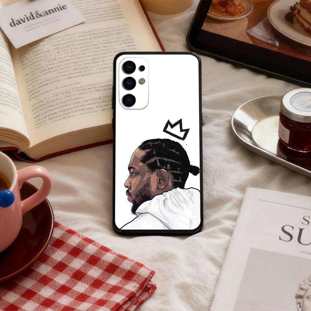 K-Kendrick Lamar Phone Case For Samsung S 25,24,23,22,30,21,10,9,Ultra,Plus,Lite,FE,4,5 G Soft Black Case