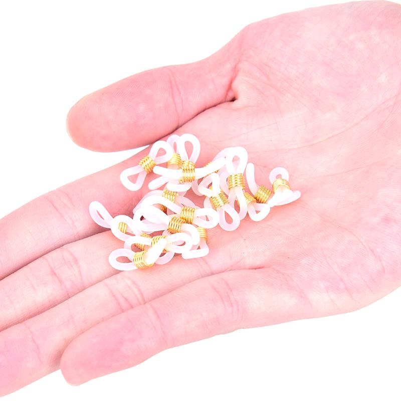 20Pcs Eye Glasses/Spectacle Chain Strap Holder Rubber Loop End Findings Diy