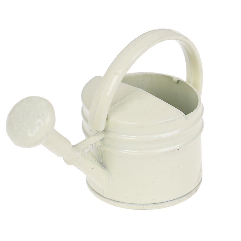 1/12 Metal Watering Can Buckets Garden Miniature Decoration For Children Kids Dolls Acces Dollhouse Miniature Furniture Toys