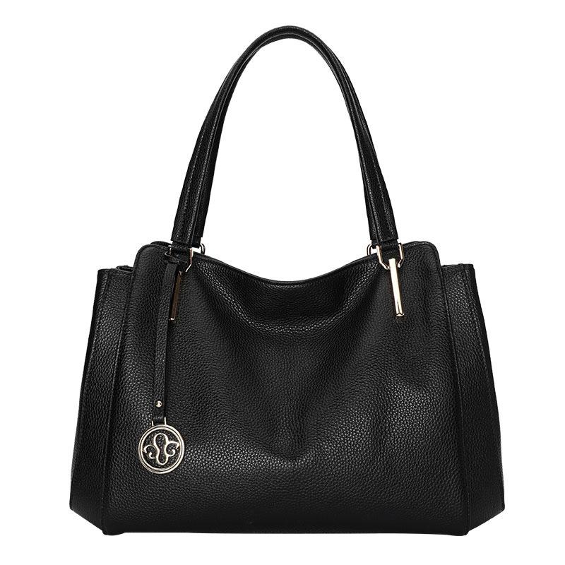 

Женская сумка, новая модная сумка через плечо, женская большая сумка, верхний слой из коровьей кожи, женская сумка-тоут большой емкости