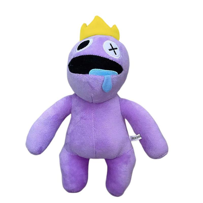 Friends Roblox Rainbow Blue Plush Toy Purple Stuffed Doll Kid Gift Birthday Xmas