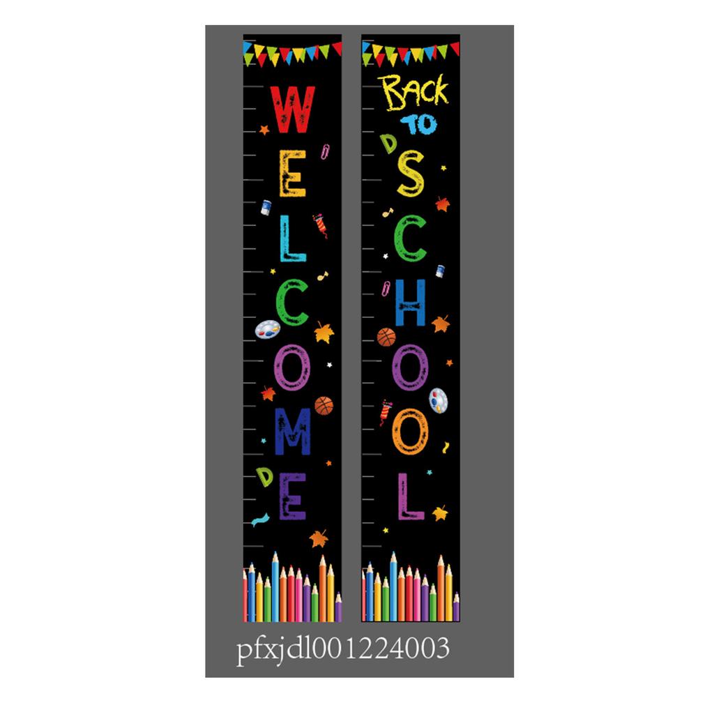 180X30 Opening School Classroom Door Atmosphere Decoration Polyester Cloth Couplet Flag Customization
