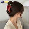1 Stück Lustige Rote Chilischote Haarspange für Damen am Hinterkopf Ponytail Haar-Klammer Süß Vielseitig Kreatives Haaraccessoire Kopfschmuck