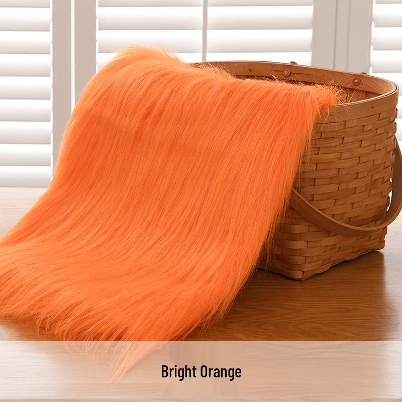 12cm Long Pile Faux Fur Fabric for Cosplay and Fursuit Toys