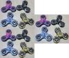 Camouflage Metal Electroplated Threeleaf Finger Spinner With Abs Material For Stress Relief And Focus