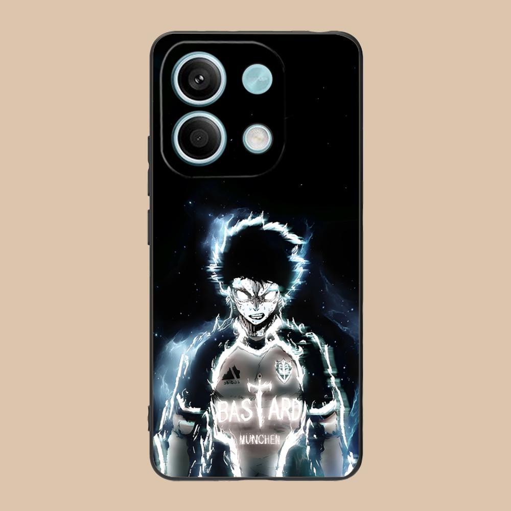 

Blue Lock Isagi Yoichi Matte TPU Mobile Phone Case for Xiaomi 15 14 13 12 Mi 11 T Ultra Lite Pro S X 5G Colorful Printing Cover Xiaomi 11T Pro