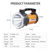 YILANDI Outdoor High Power Torch Rechargeable Spotlight LED Searchlight Handheld Lamp Search Light