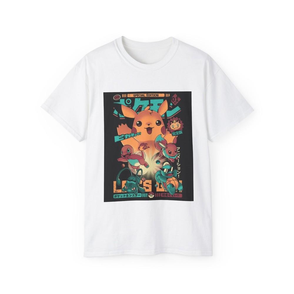 

Vintage Anime Monster, Vintage Retro Gaming, Cartoon, Cute Gift, Graphic T Shirt 2XL