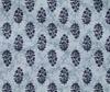 oneOone Cotton Flex Light Gray Fabric Ethnic Block Sewing Material Print Fabric By The Yard 40 Inch