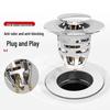 Aquarium Pop-Up Sink Drainer: Anti-Clog Bathroom Filter & Universal Press-Type Basin Accessory