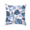 Exotic Plants And Floral Pattern Double-Sided Printed Pillow Cover Short Plush Suitable Living Room Bedrooms Throw Cushion Cover