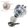 33-392 Mower Starter Ignition Key Switch 92377 092377MA MU092377 MU092377MA 430-161 97645 for Murray Oregon Briggs Stratton Pushbutton Switches 3