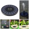 With LED Light Bird Bath Fountain Colorful Floating Fountains Solar Fountain  Fish Tank