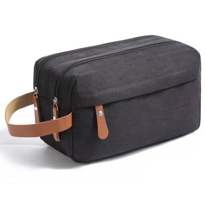 Clutch Waterproof Fabric Toiletry Bag Men's Bag, Pouch, (Black)