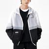 Li-Ning Sports Life Series Color Block Loose Fit Small Logo Hooded Windbreaker Jacket Men Jackets Multicolor AFDS309-3