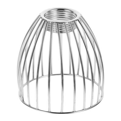 New Elegant Metal Cage Pendant Lamp Shade Guard with Beautiful Hanging Cord for Ceiling Fan Fixtures - Small Clip Wire Lantern S