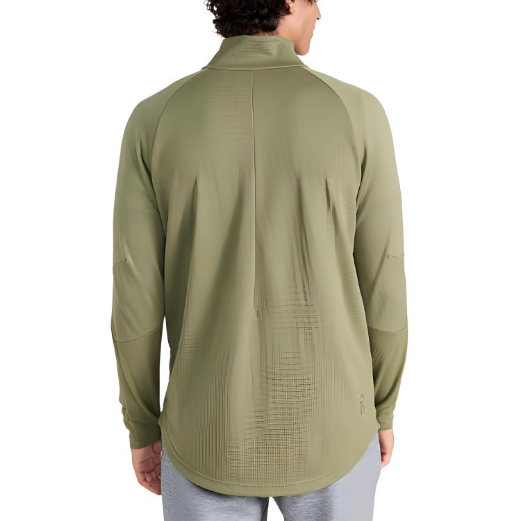 On Climate Shirt Solid Comfortable Pullover Lg Sleeve Sweatshirt Men tops Light-Green 16301323