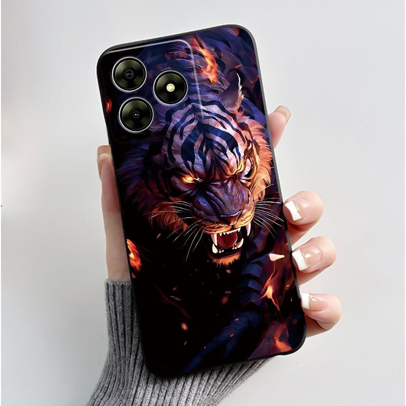 Pentru Blackview Wave 8C 6.56" Wave 8 Black View Wave8C Wave8 Spate TPU Silicon Moale Carcasă Telefon Luxos Drăguț Iepuraș Iubire Husa Amuzantă