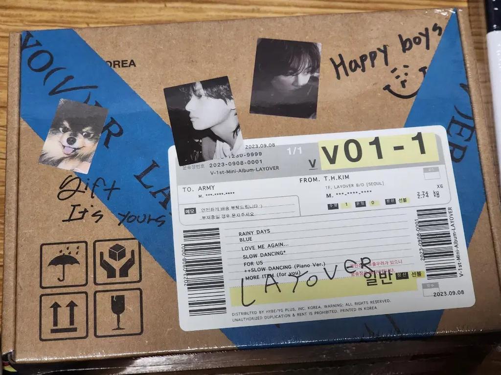 V Layover Album 3-Verzový Set (Neotevřené)