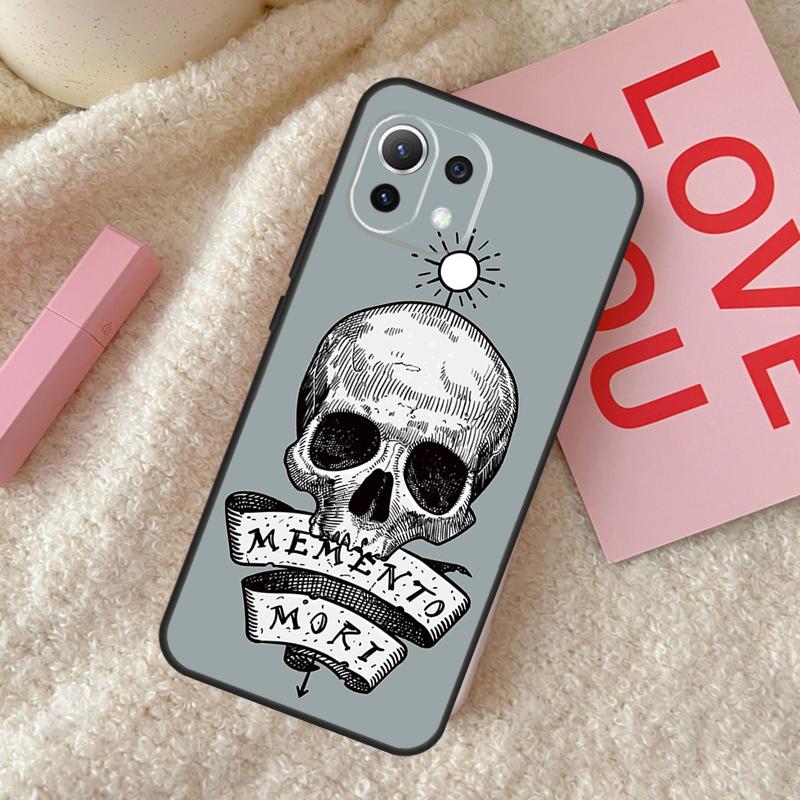 Memento Mori Case For Xiaomi 15 14 Ultra 13T 14T 15T Pro 17 Pro Max POCO F8 F7 F5 F6 X3 X5 X6 X7 Pro Cover