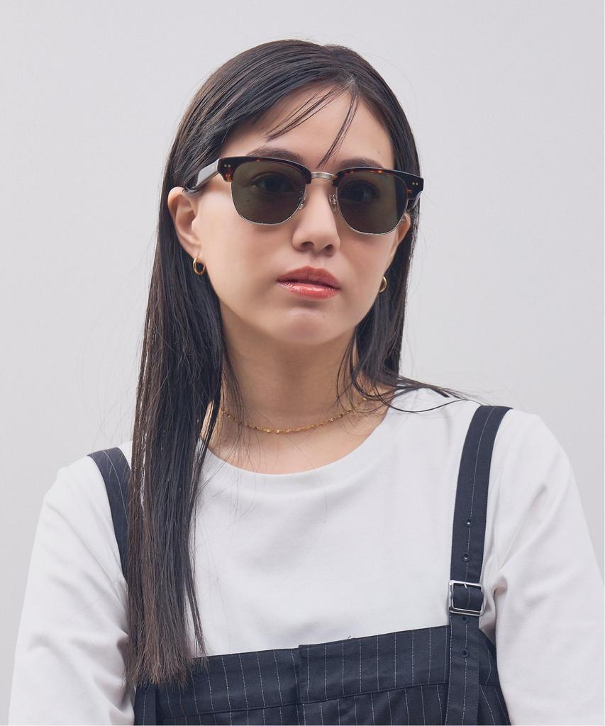 Zoff JOURNAL STANDARD Relume Sunglasses JOURNAL STANDARD Relume Brow Colored Lenses Stylish UV Protection Unisex for Men and Women Wellington-style