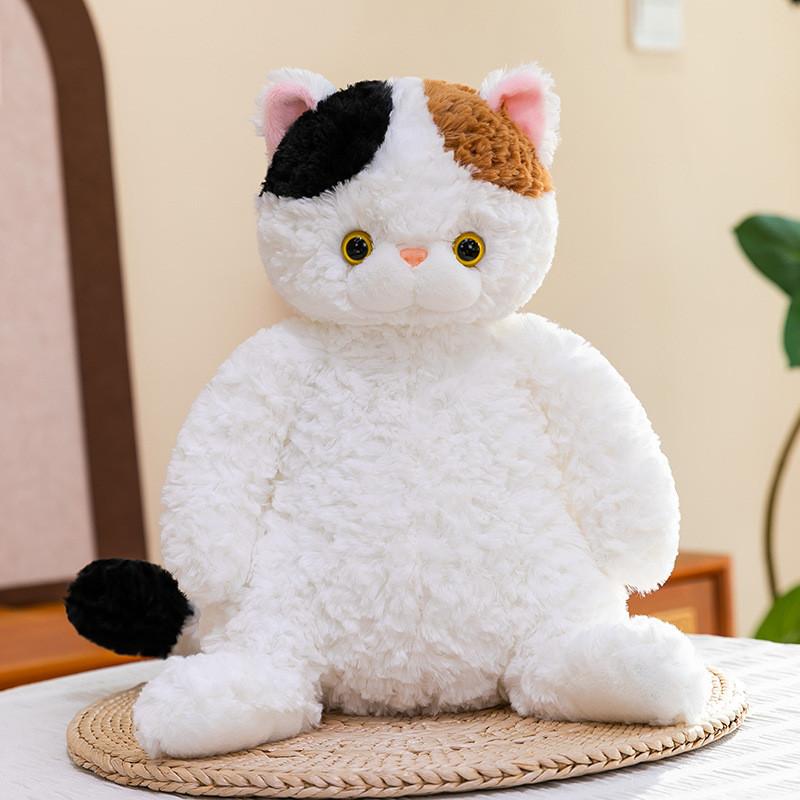 Plush Cat Toy Pillow With Pp Cotton Fill For Girls And Kids Comfort